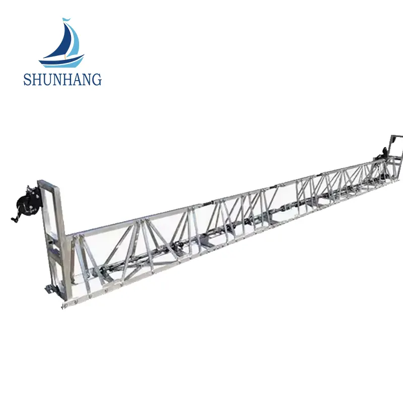 12m betonggolv aluminium vibrerande fackmaskin