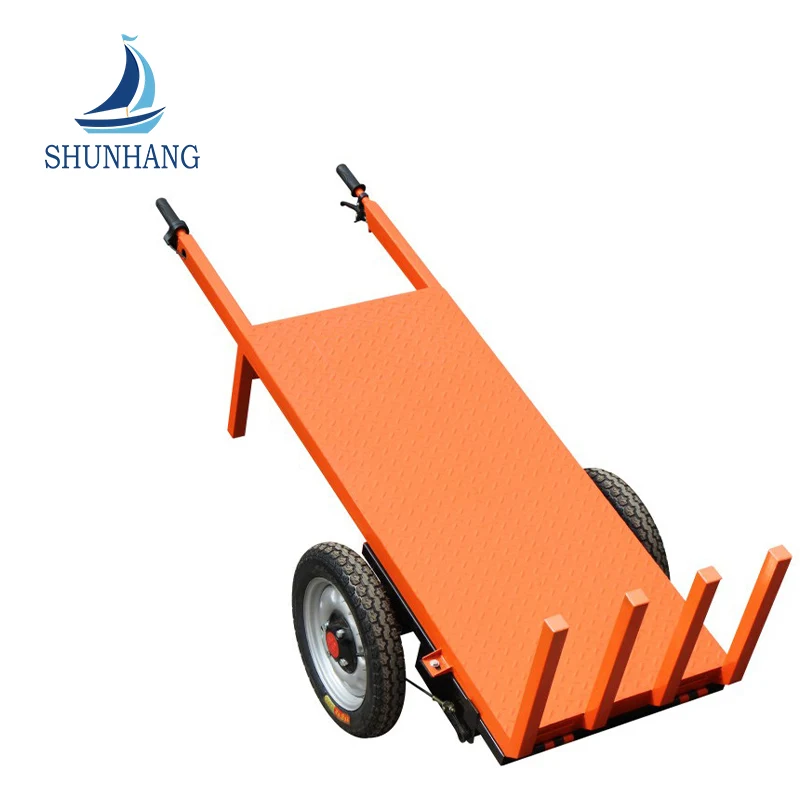 800W motorbetongtransporter platt bil